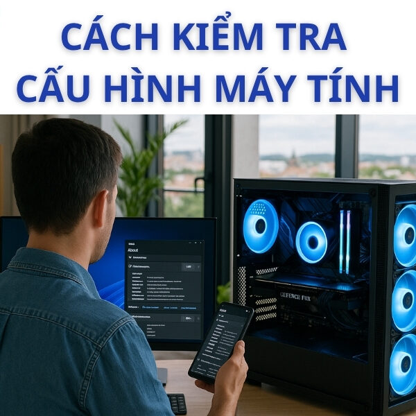 Cách kiểm tra cấu hình máy tính