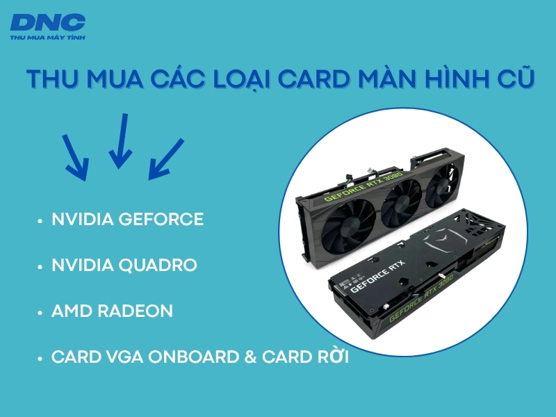 Dịch vụ thu mua Card màn hình cũ