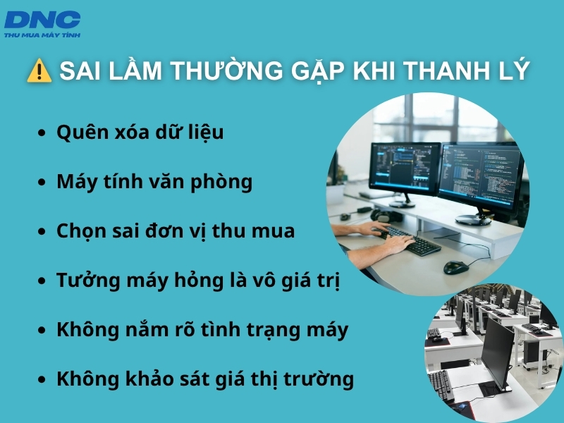 Thanh lý máy tính văn phòng